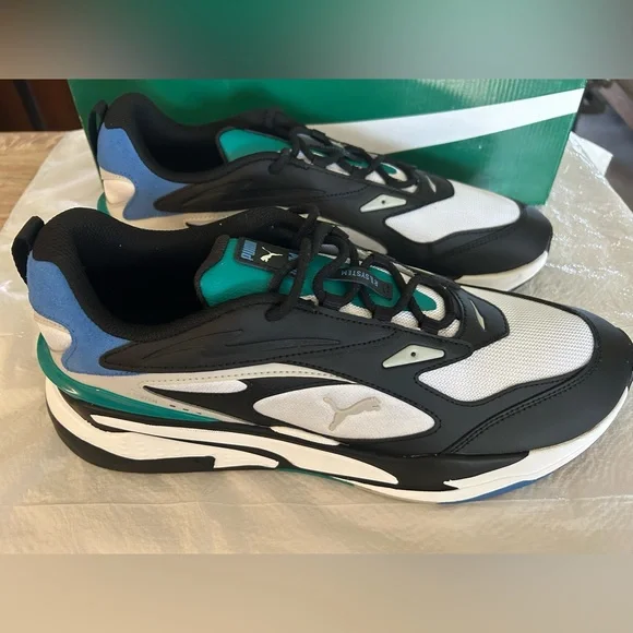 NWT Men's Puma RS “Fast Mix” Trainer Sneakers - Size 12 - Picture 3 of 12